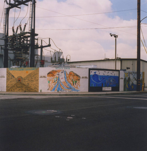 Three color murals — Calisphere