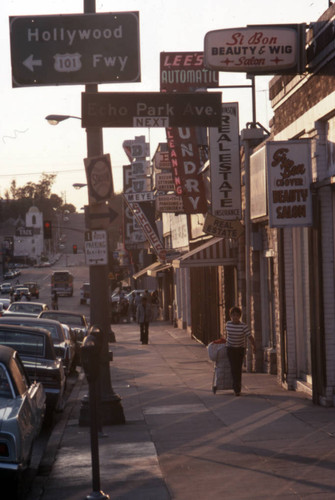 Sunset Boulevard, Echo Park