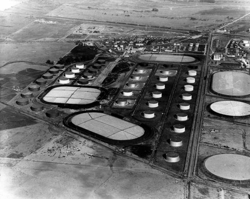 Pan American Refinery, aerial view