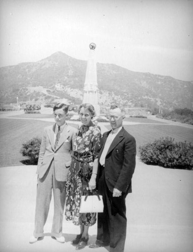 Astronomers Monument at Griffith Observatory