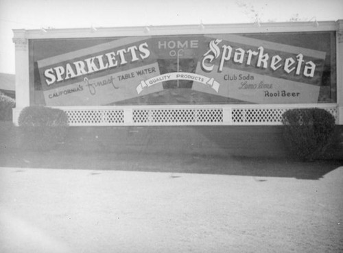 Sparkletts billboard