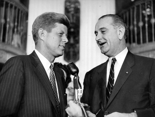 Kennedy & Johnson, 1960 Democratic Convention