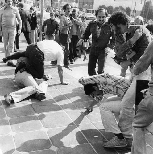 Jewish Defense League demonstration