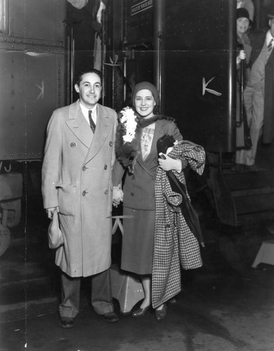 Norma Shearer and Irving Thalberg