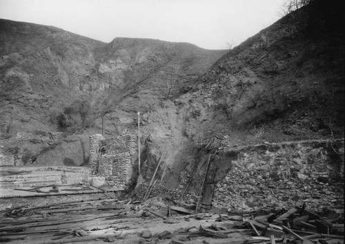 Pilgrimage Theatre in ruins