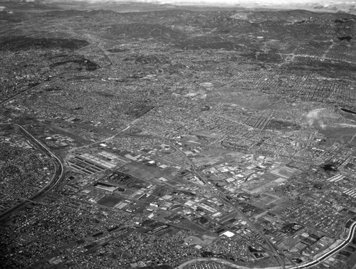 Los Angeles Basin, aerial view