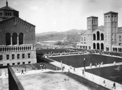 Royce Hall at U.C.L.A., exterior view