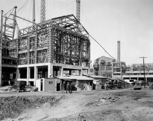 Construction at U.C.L.A.'s new campus, view 5