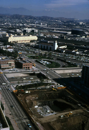 Los Angeles Mall excavation