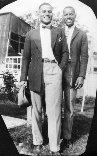 Ralph Bunche and Charles Matthews