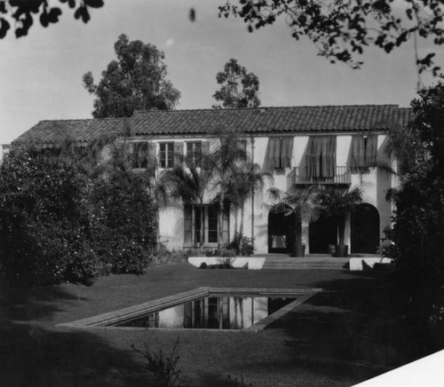 Two story residence, Pasadena