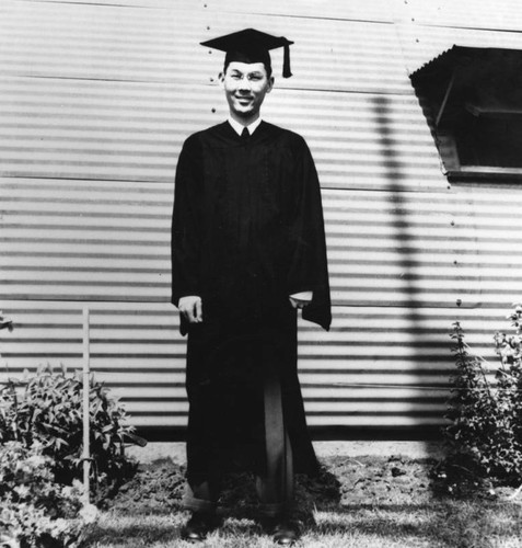 Japanese American graduate