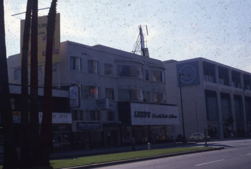 Orbach's and various stores, Wilshire Boulevard