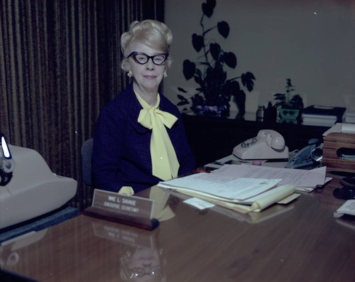 Executive Secretary Mae L. Savage