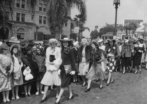 Los Angeles Easter parade, view 2