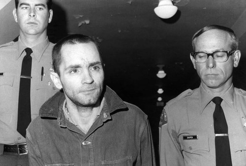 Charles Manson and sheriffs