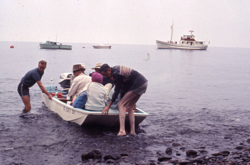 Boat excursion, Anacapa Island