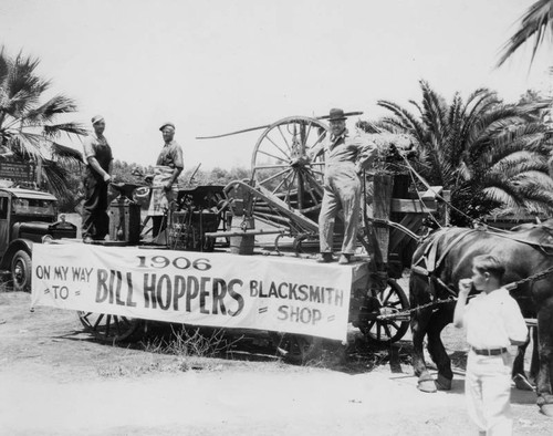 Old Settlers Parade float