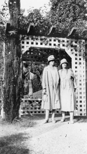 Two women at Busch Gardens