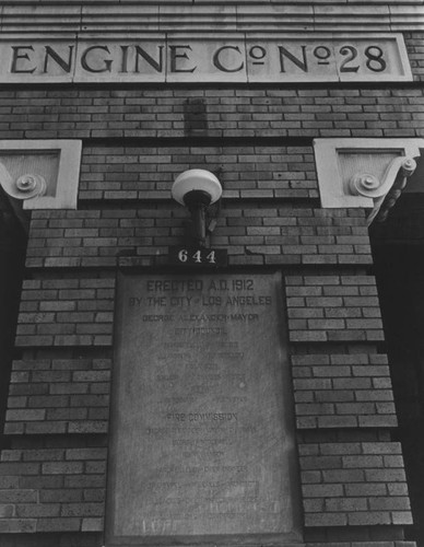 Fire station, Engine Co.No. 28