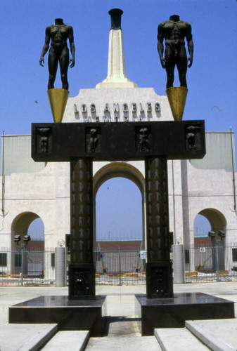 Robert Graham sculpture, Olympic Gateway, Los Angeles Memorial Coliseum