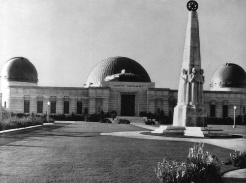 Exterior view of Griffith Observatory