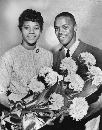 Wilma Rudolph and Ralph Boston