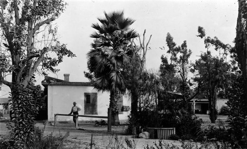 William Wolfskill adobe, side view