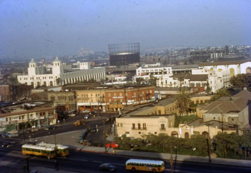 East, from Fort Moore Hill