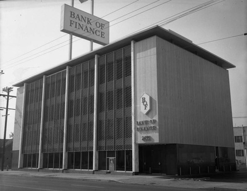 Exterior of the Bank of Finance, Western branch