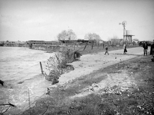 End of the road, El Monte hog farm flood