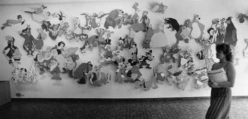 Mural at Disney Studios