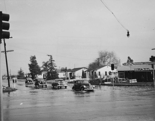 Flood in Bellflower