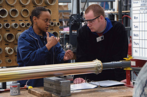 Rotor gear box assembly training