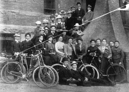 L.A. High School Kodak and bicycle club