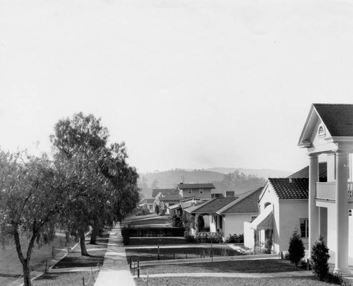 Residential street in Eagle Rock