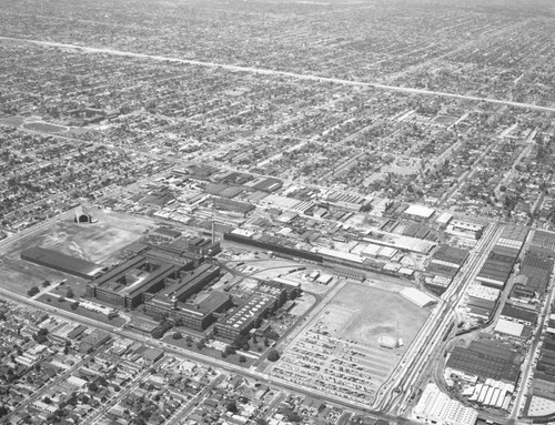 Goodyear Tire & Rubber Co., Central Avenue, looking southwest