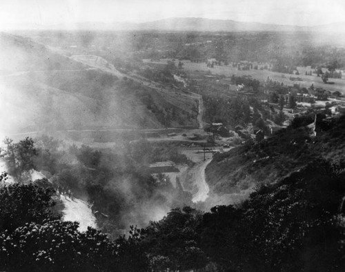 Griffith Park fire