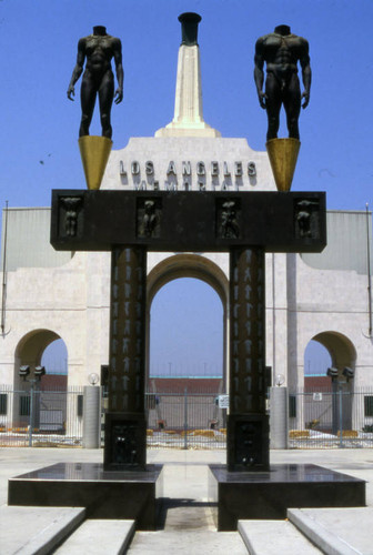 Robert Graham sculpture, Olympic Gateway, Los Angeles Memorial Coliseum