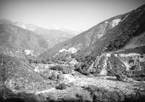 San Gabriel Canyon and Mount Baldy