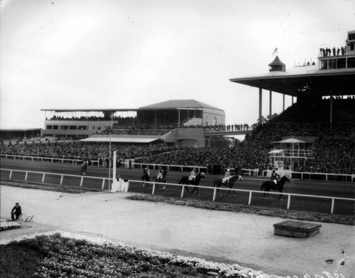 Opening Day at Santa Anita Racetrack