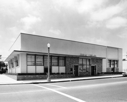 Newly built San Pedro Branch Library