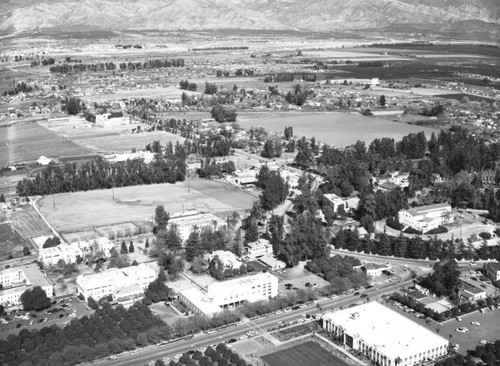 College of Medical Evangelists, Loma Linda, looking northeast