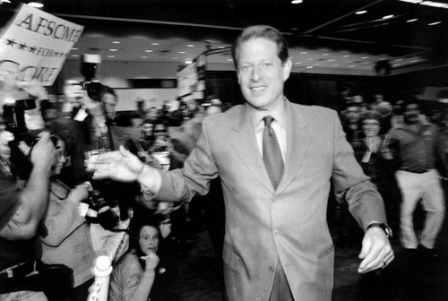 Al Gore, L.A. Convention Center