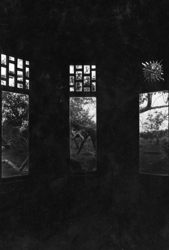 Interior of Lummis' house