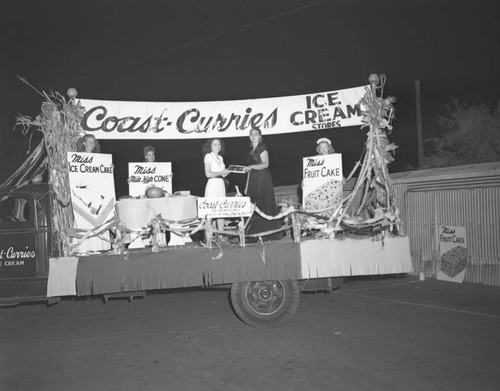 Currie's Ice Cream featured in a Halloween parade