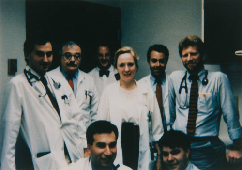 Medical staff group photo