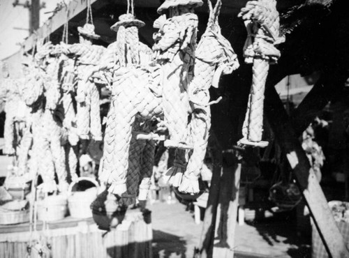 Woven figures, Olvera Street