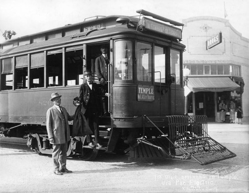 First Temple City mail train