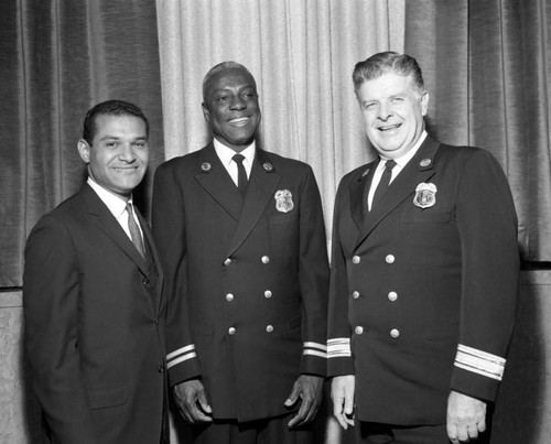 Los Angeles Fire Dept. award ceremony